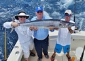 Fishing charters aboard Old Hat produce some nice Wahoo!