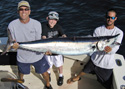 This Wahoo was caught while Deep Sea Fishing off Sunny Isles Beach